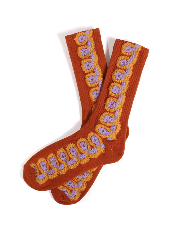 Umber Loopy Socks