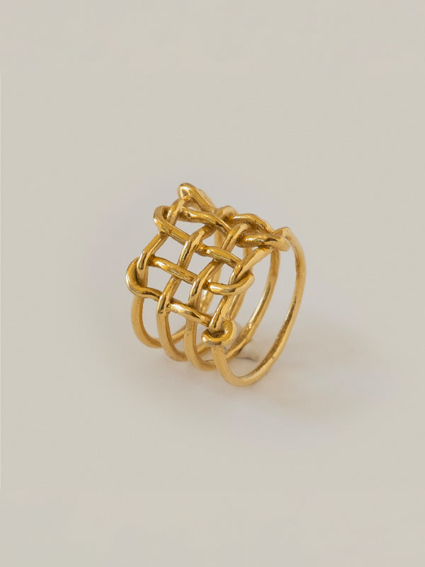 Louise Ring: Gold Vermeil