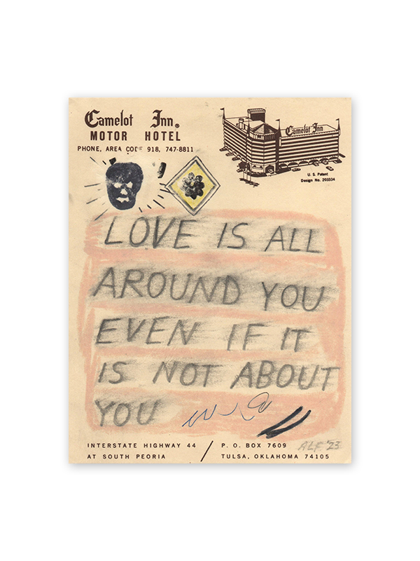 Love Is All Around You Print: 5 x 7