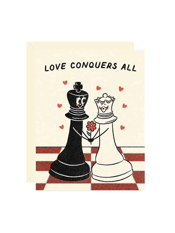 Chess Love Card