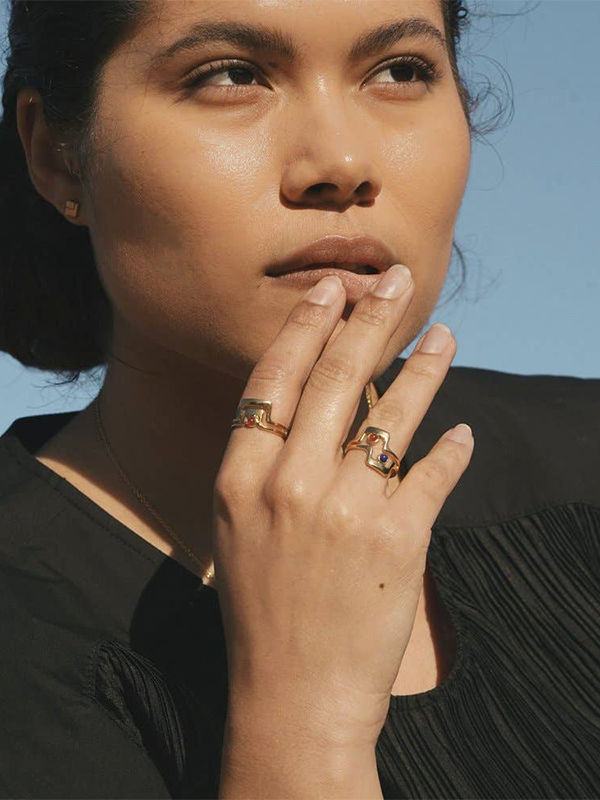 Clark Ring: Gold Plated