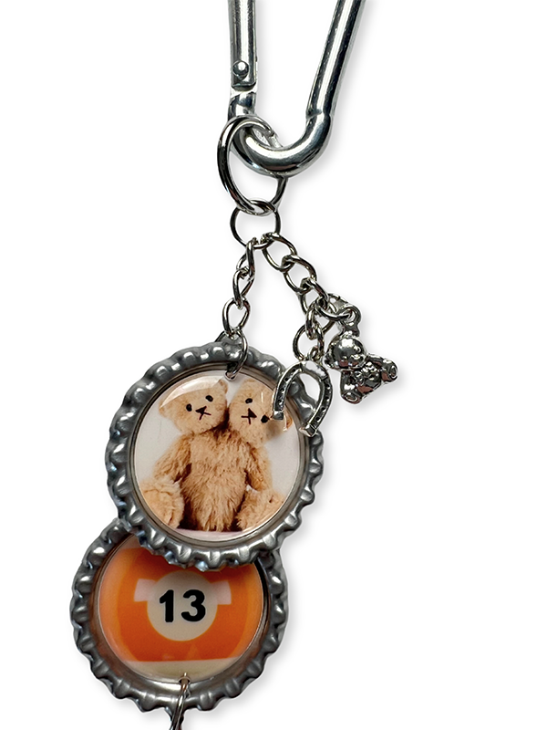 Lucky '13' Bag Charm