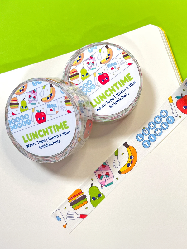 Washi Tape: Lunchtime