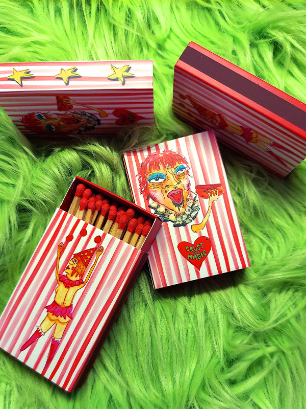 Clown Matchbox