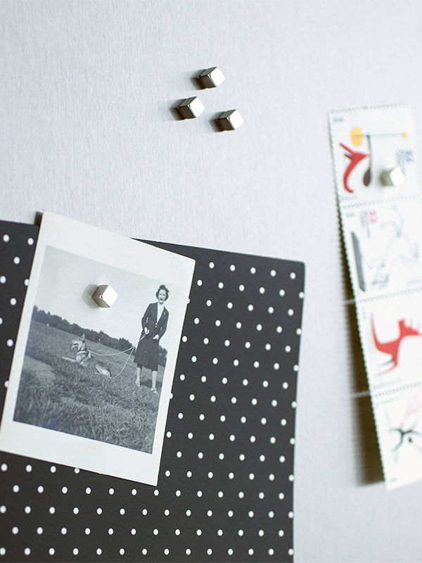 Cube Mighties® Magnets: Set of 12 (Silver)