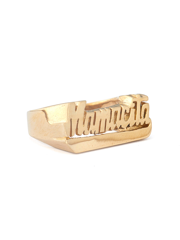 Mamacita Ring: Brass