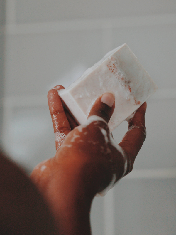 Scottish Salt Soap: Mandarin, Bergamot, Rosemary, & Cedar