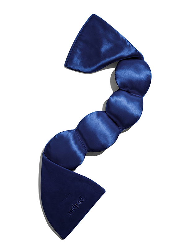 Silk Weighted Sleep Mask: Sapphire
