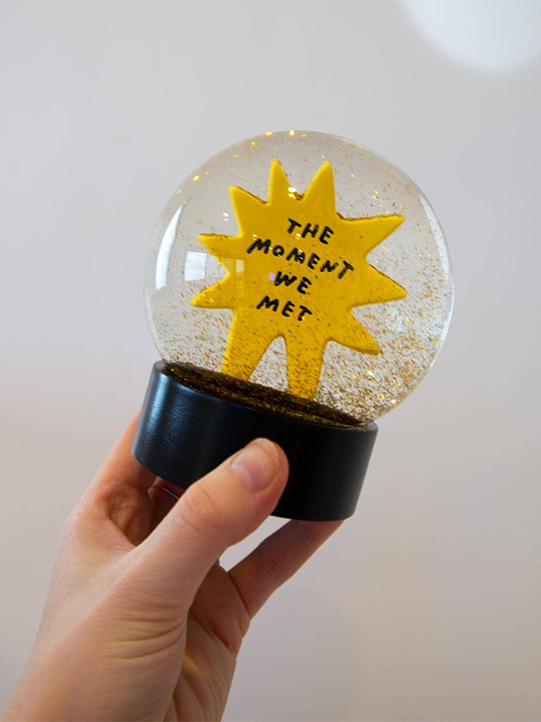The Moment We Met Snow Globe
