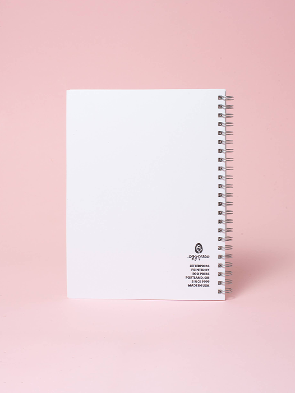 Letterpress Notebook: ADHDawg