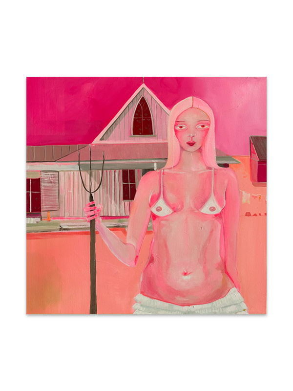 Midwestern Princess Print: 8 x 8