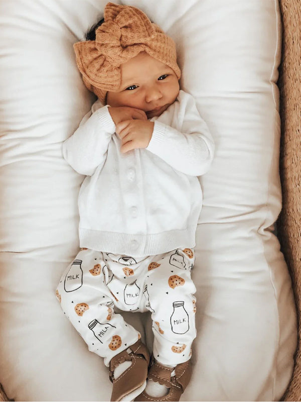 Leggings: Milk & Cookie