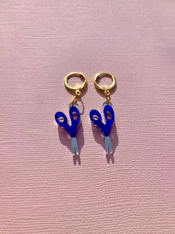 Mini Scissors Earrings