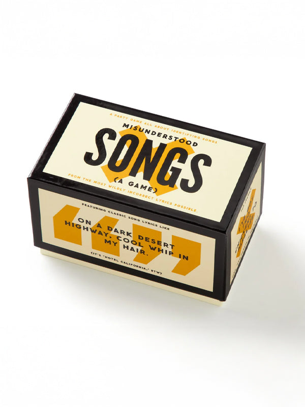 Misunderstood Songs Game