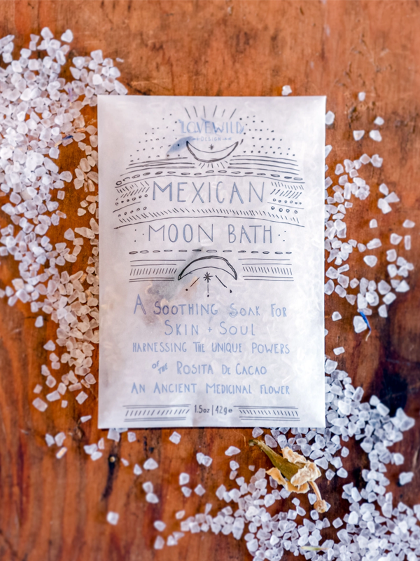 Mexican Moon Bath Envelope
