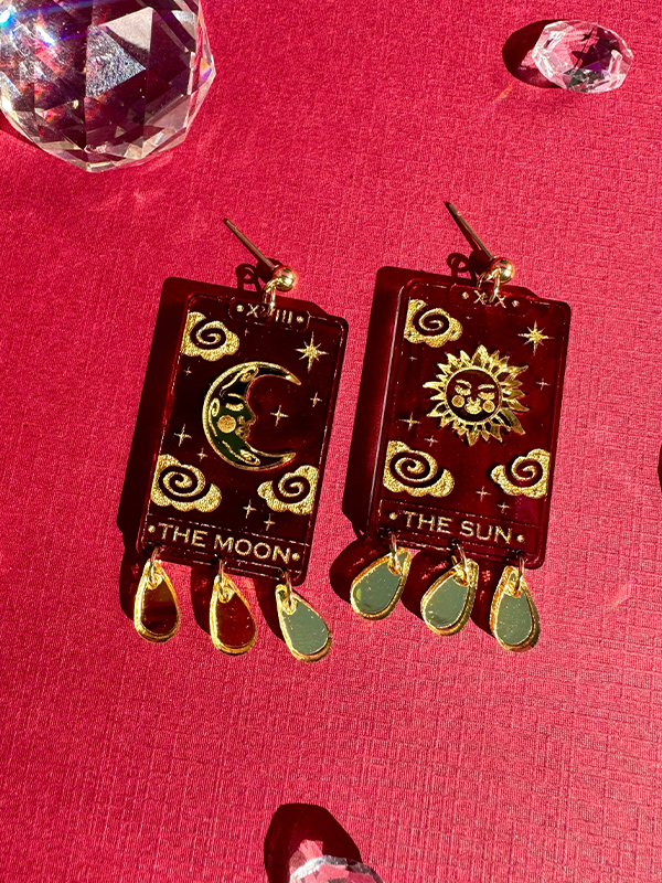 Tarot Cards Earrings