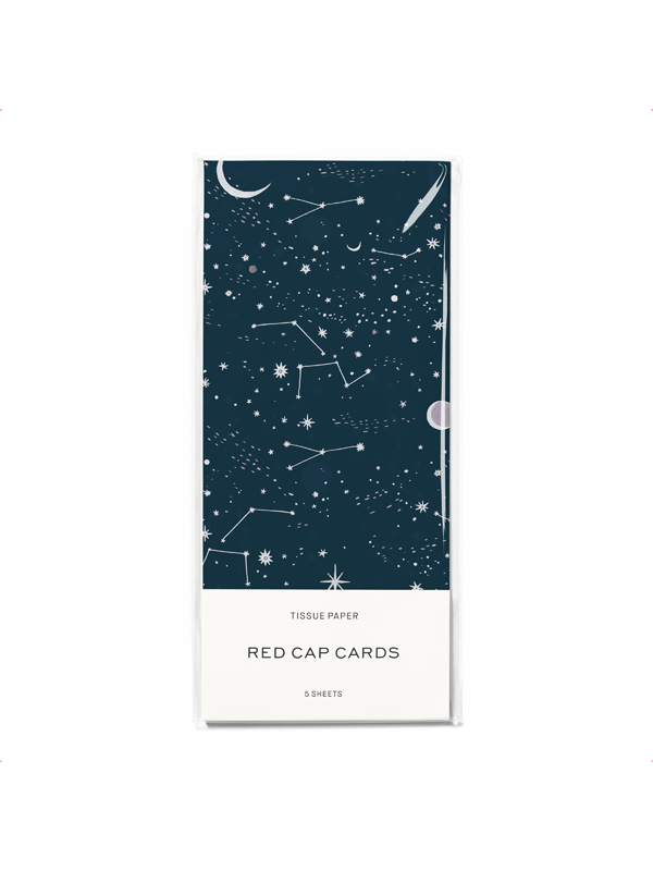 Tissue Paper: Moon and Stars (5 Sheets)