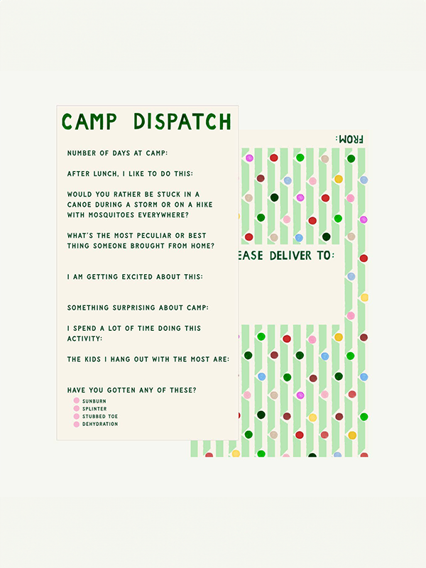 Notes from Camp Stationery Kit