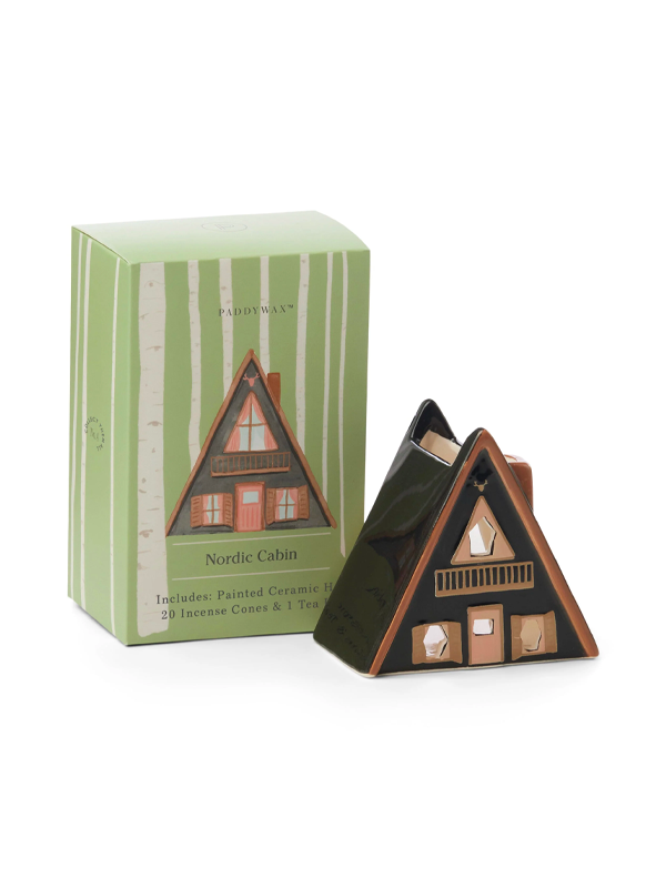 No. 01 Incense and Tea Light Holder: Nordic Cabin