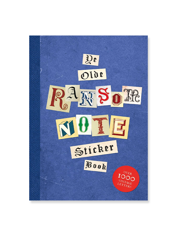 Ye Olde Ransom Note Sticker Book