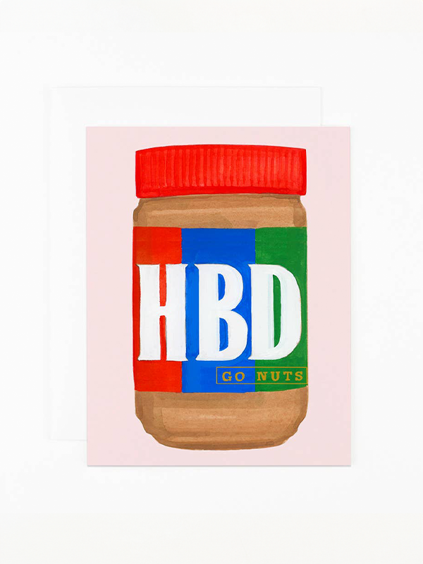 Go Nuts Birthday Card