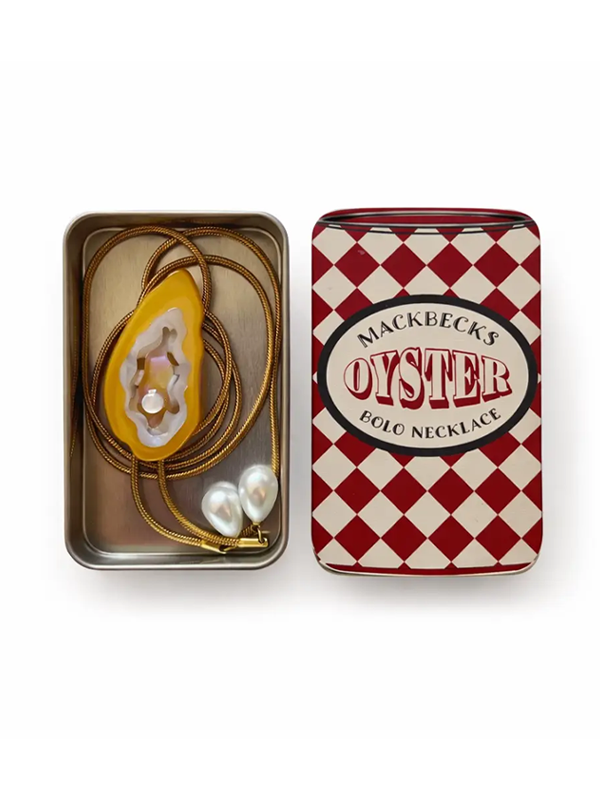 Oyster Bolo Necklace