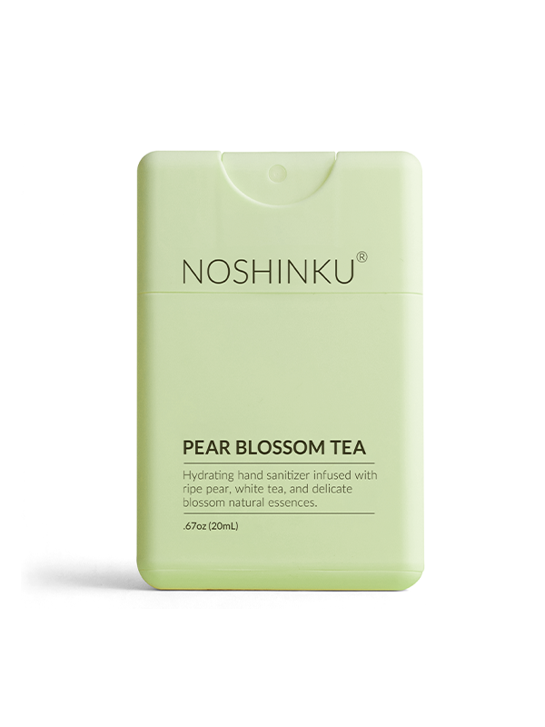 REFILLABLE Nourishing Pocket Sanitizer: Pear Blossom Tea
