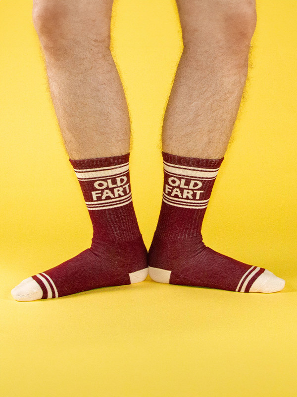 Old Fart Gym Socks