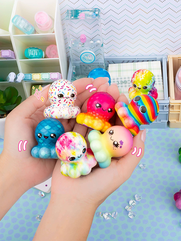 Octo-Squish Mini Squishy Toy: Assorted