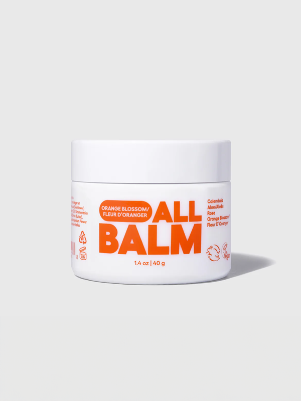 All Balm Jar-Lip Balm: Orange Blossom