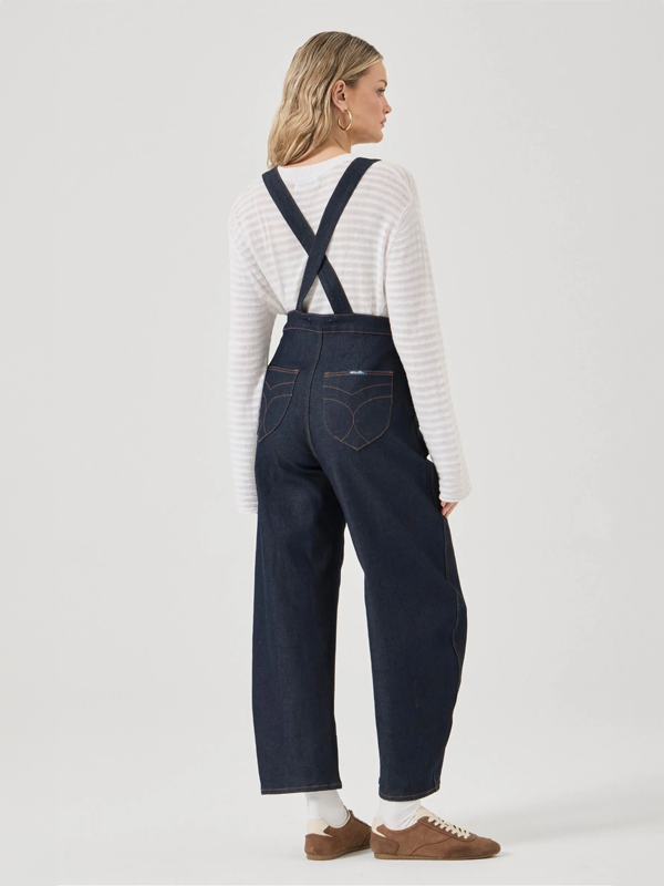 Barrel Overalls: Madame Indigo
