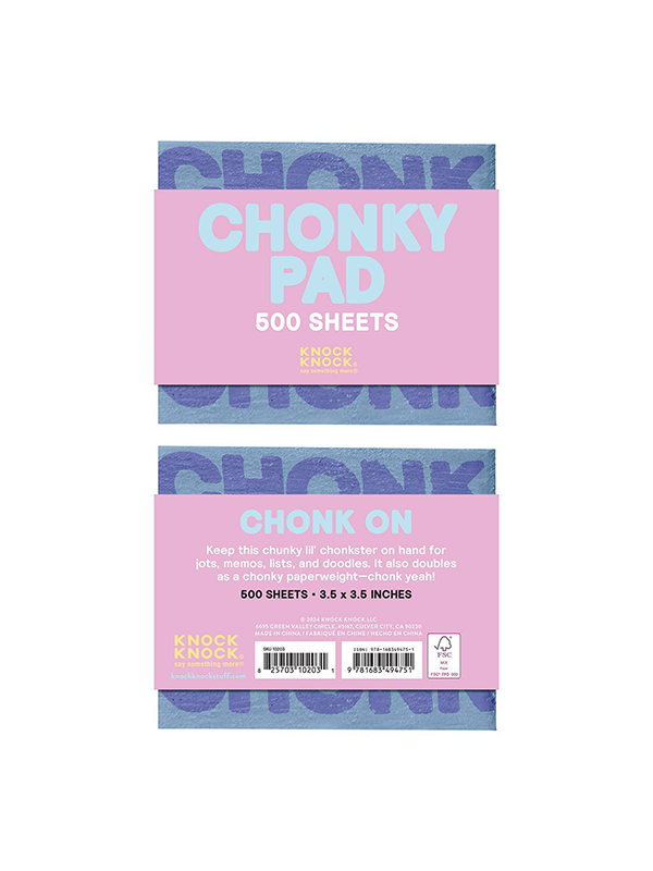 Chonky Pad: Keep On Chonkin’