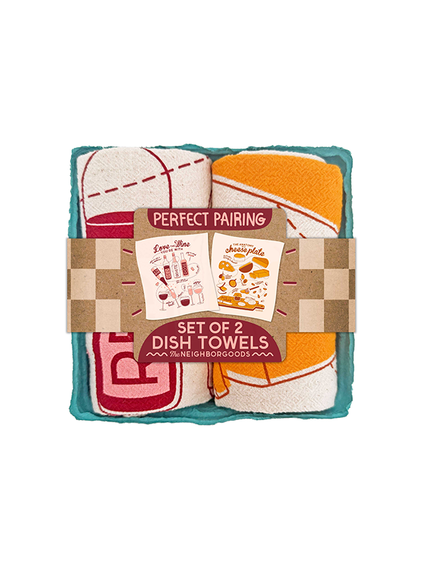 Perfect Pairing Tea Towels: Set of 2