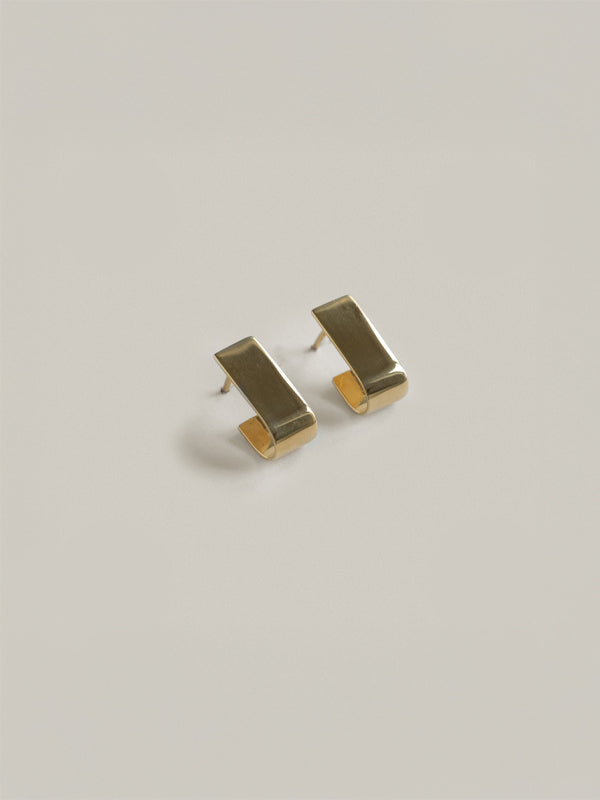 Patti Earrings: Gold Plated
