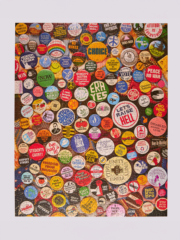 Pieceful Protest: 1000 Piece Puzzle