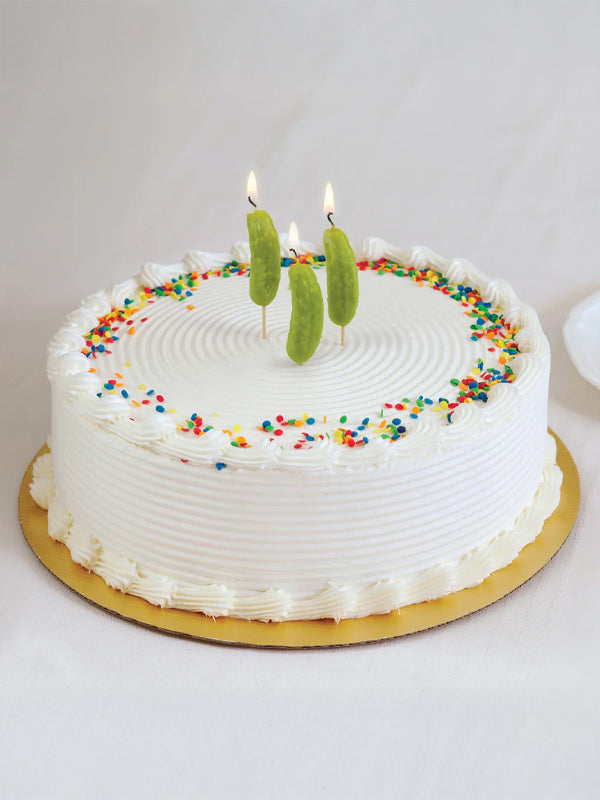 Pickle Party Candles: Set of 6