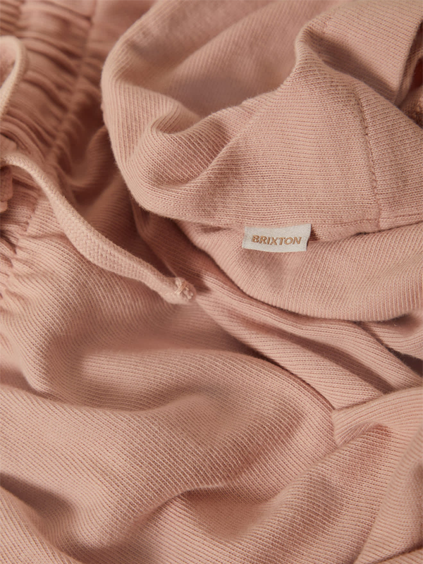 Carefree Organic Garment Dye Lounge Skirt: Silver Pink (FINAL SALE)