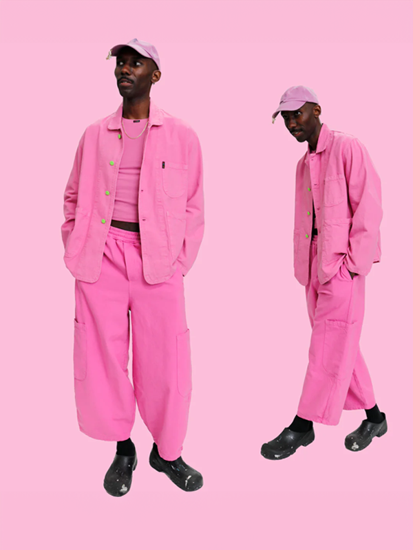 Forager Coat: Donut Box Pink