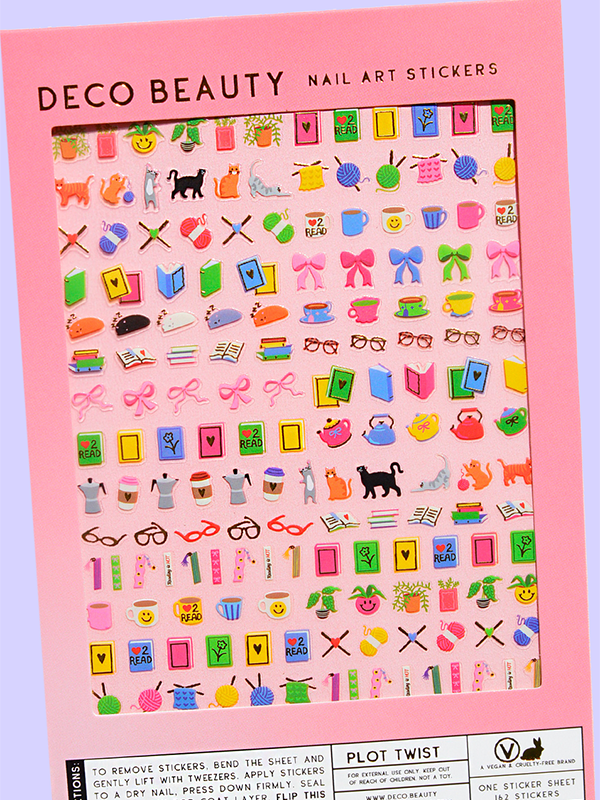 Plot Twist Nail Art Stickers