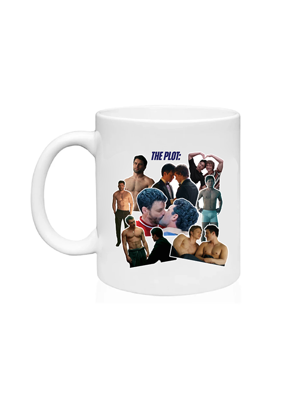 I Watch Heated Rivalry For The Plot Mug