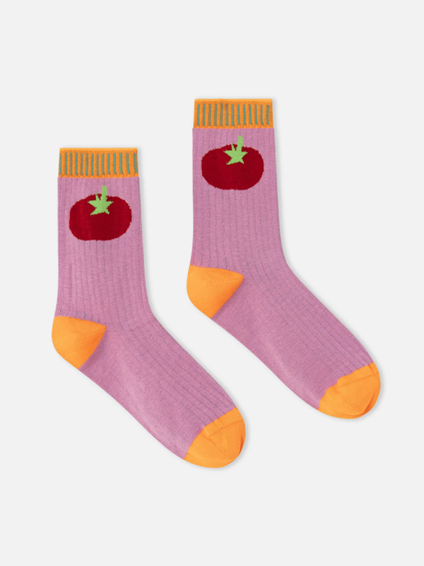 Pomo Socks: Pink