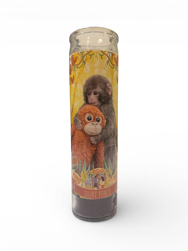 Punch the Monkey Candle