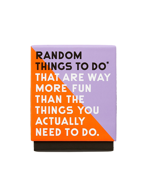 Random Things To Do Box