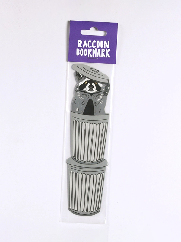 Raccoon Bookmark