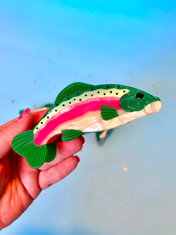 Rainbow Trout Hair Claw