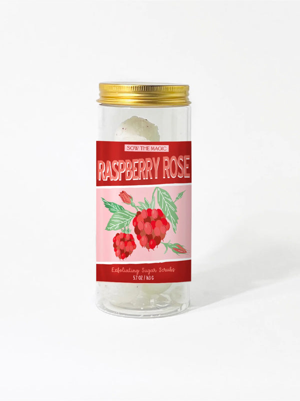 Raspberry Rose Exfoliating Sugar Scrub