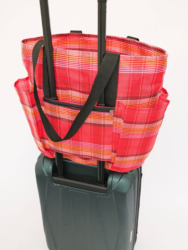 The B3 Traveler with Trolley Sleeve: Rio Stripe
