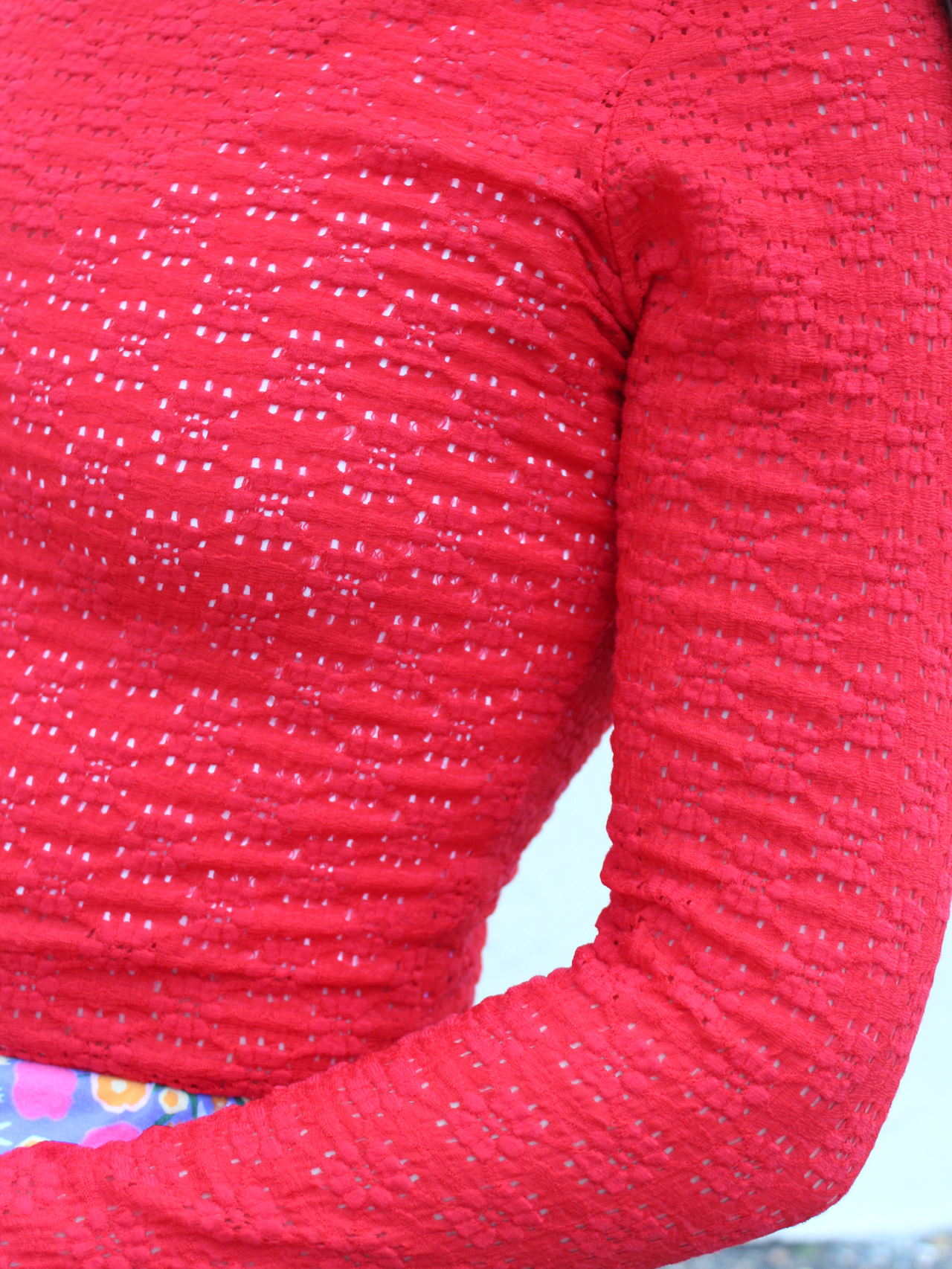 Highneck Daisy Top: Candy (FINAL SALE)