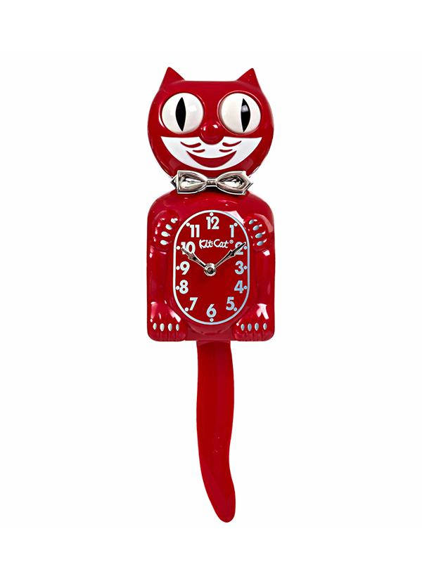 Kit Cat Klock: Retro Red Kitchen Edition