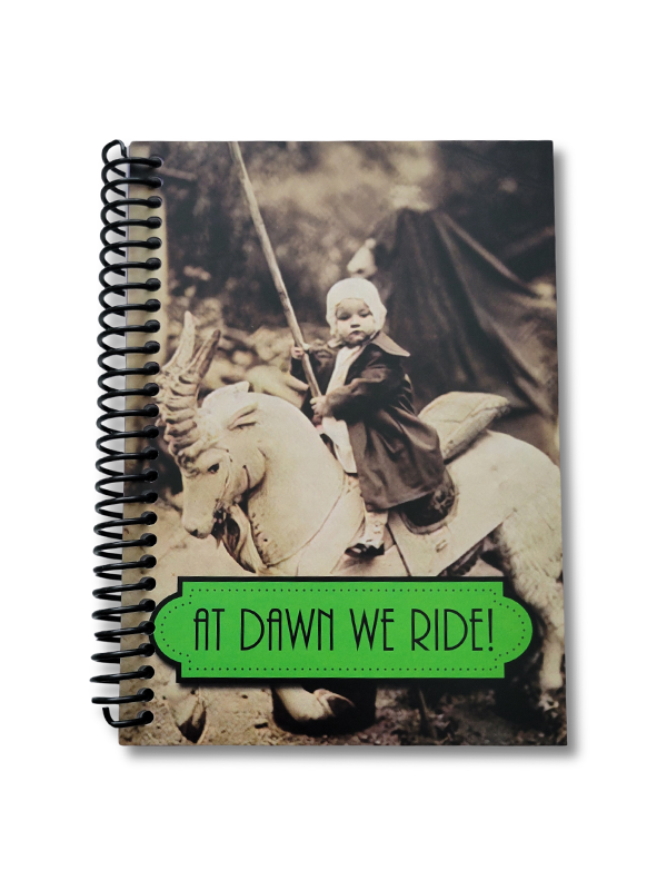 At Dawn We Ride Notebook